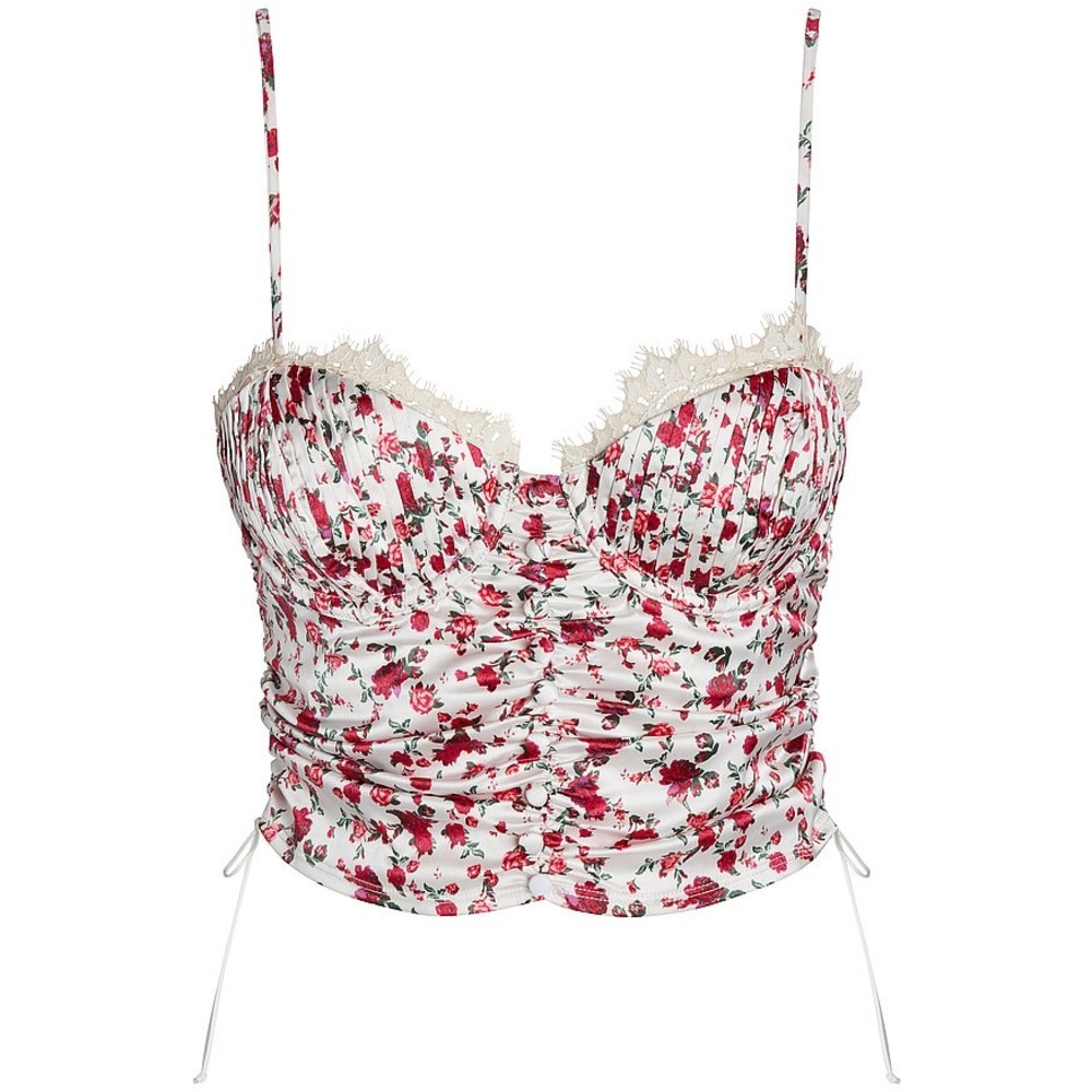 💕 FOR LOVE & LEMONS Melrose bustier, exclusively for Victoria’s Secret floral